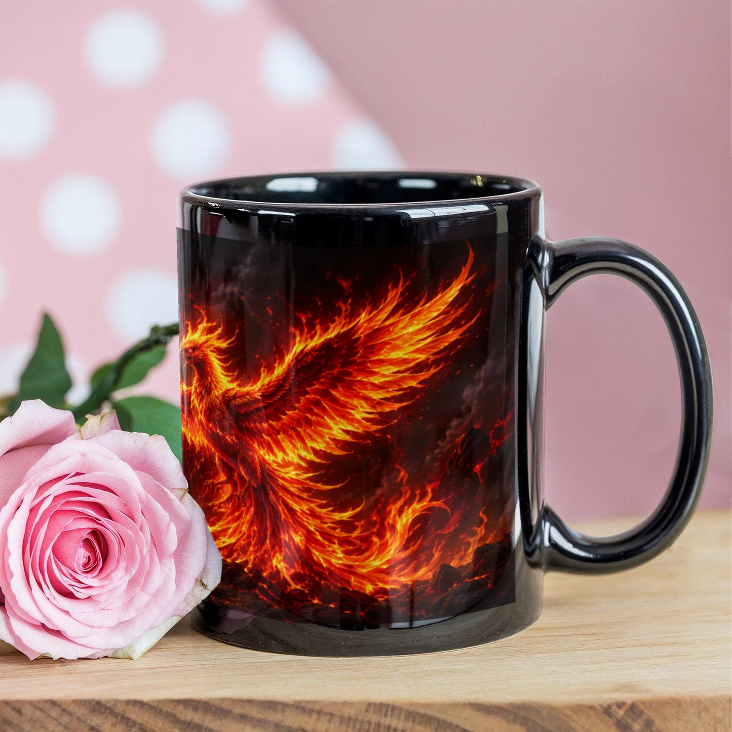 Fiery Wings Phenix Coffee Mug